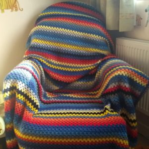 chair blanket sqaure