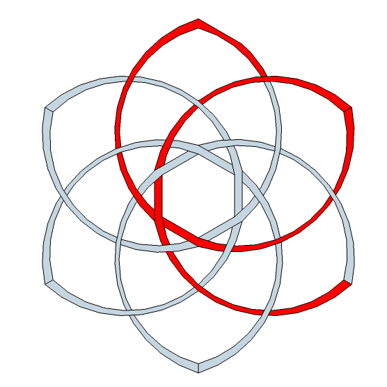 diagram for weaving celtic knot crochet motif