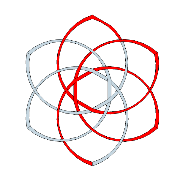 diagram for weaving celtic knot crochet motif